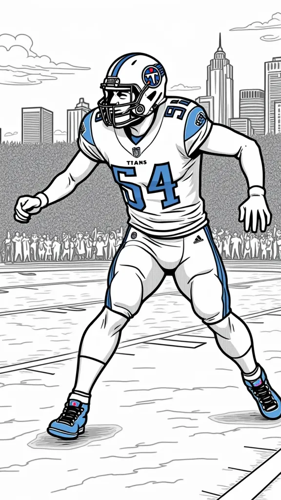 tennessee titans coloring pages